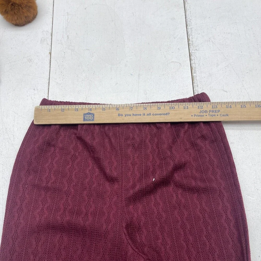 Love Squared Girls Set Girls Large 14 Burgundy Hoodie Pants 3 PC Lounge Outfit